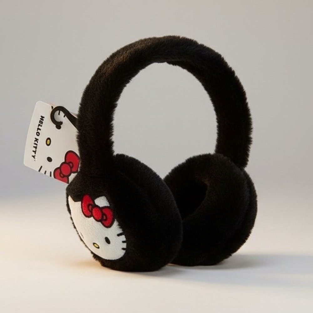 Sanrio Hello Kitty Plush‎ Earmuffs - One Size - NIB